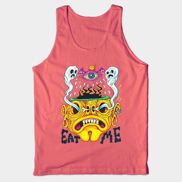 EAT ME Tank Top by Brownlazer